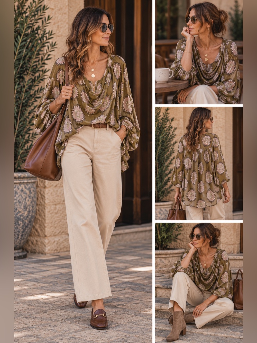 Like new Free People fall drape top